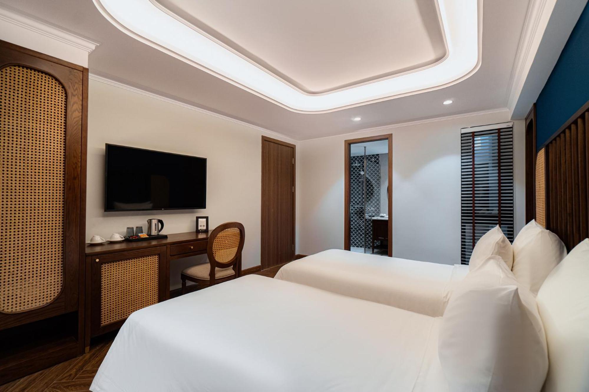 La Siesta Classic Hang Thung Hanoi Buitenkant foto Deluxe Room