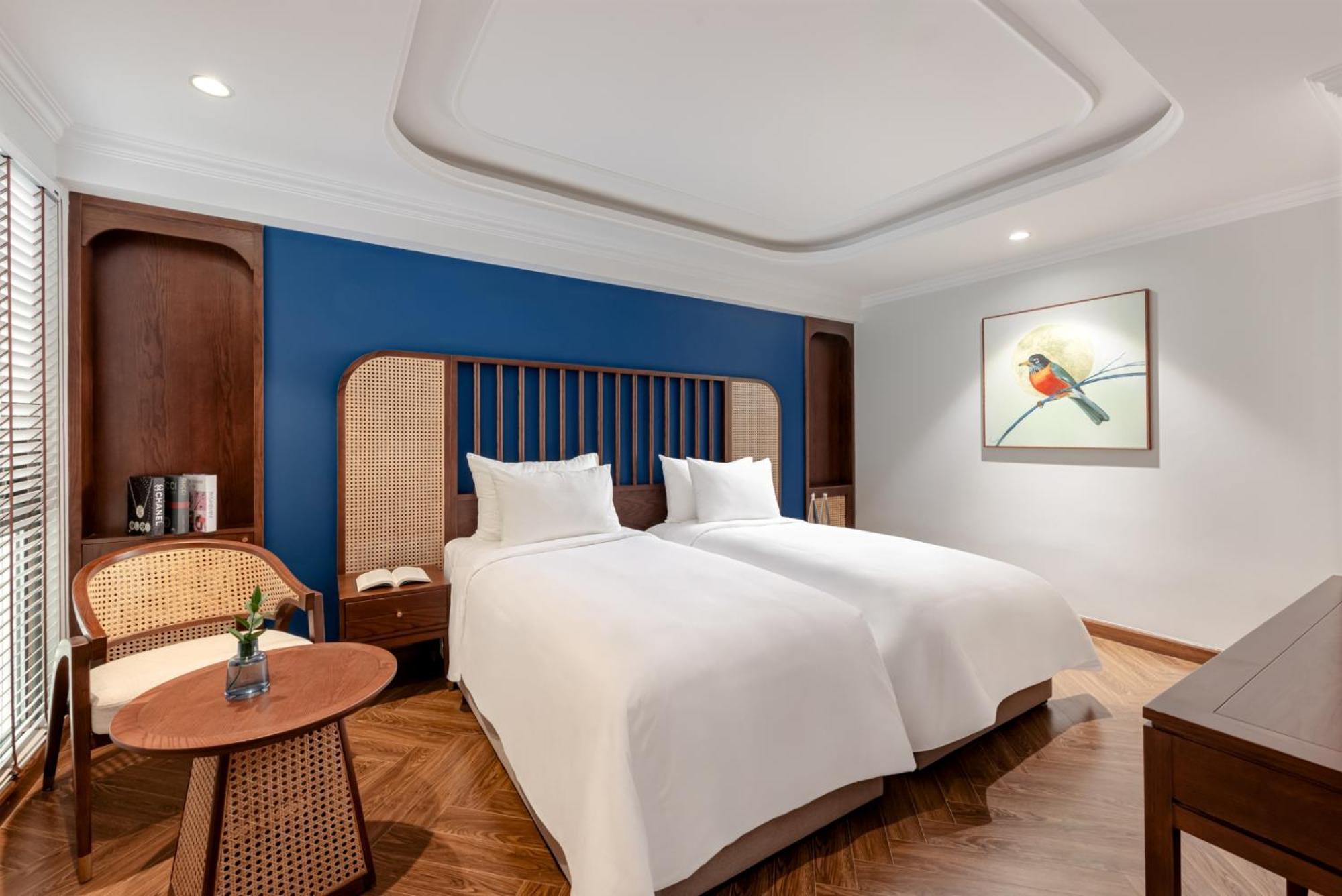La Siesta Classic Hang Thung Hanoi Buitenkant foto Deluxe Room