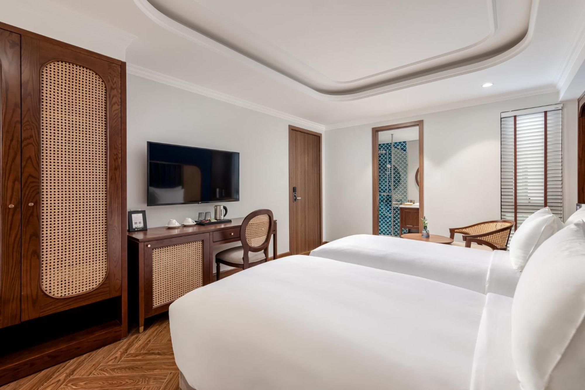 La Siesta Classic Hang Thung Hanoi Buitenkant foto Deluxe Room