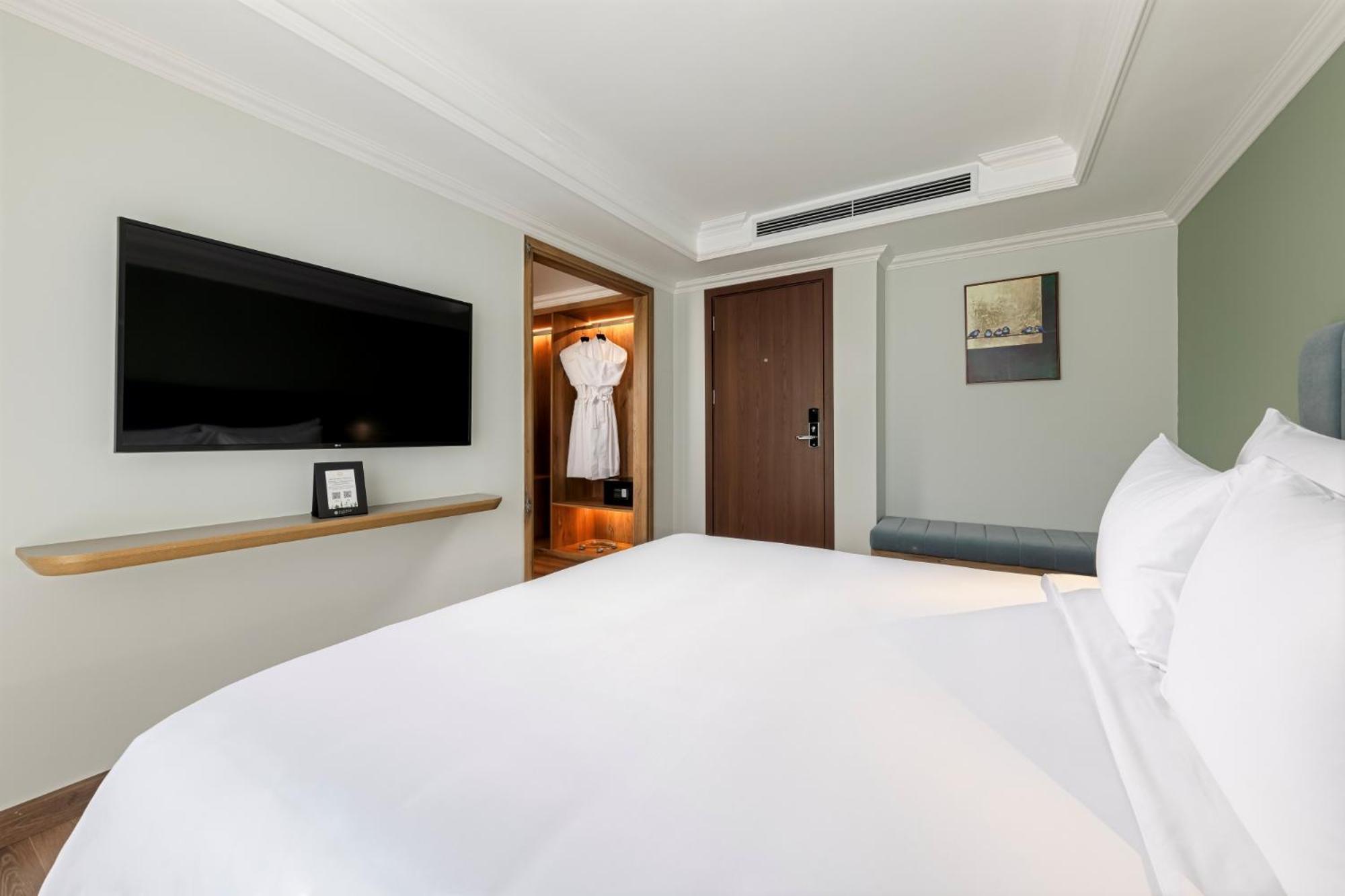 La Siesta Classic Hang Thung Hanoi Buitenkant foto Deluxe Room