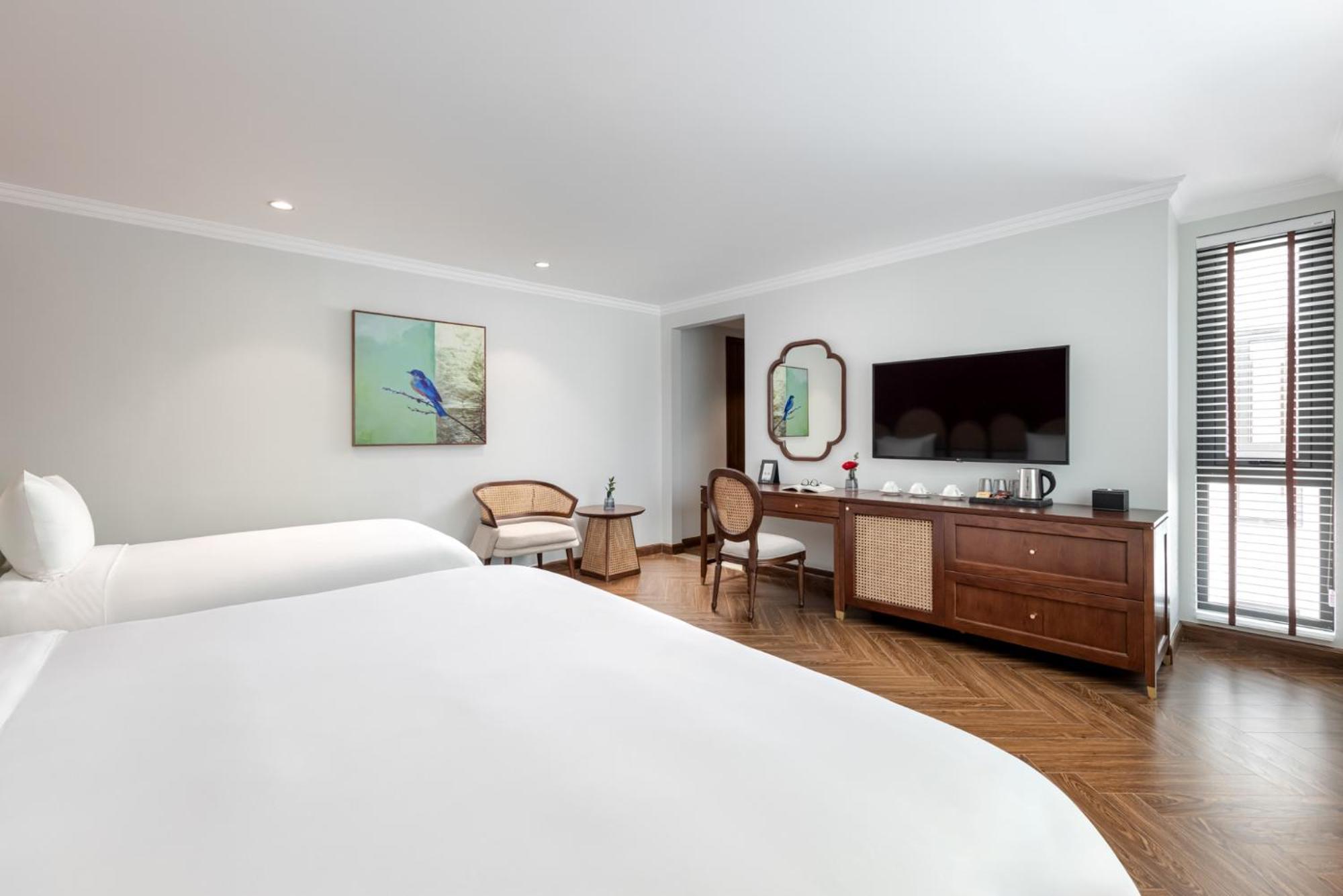 La Siesta Classic Hang Thung Hanoi Buitenkant foto Deluxe Room