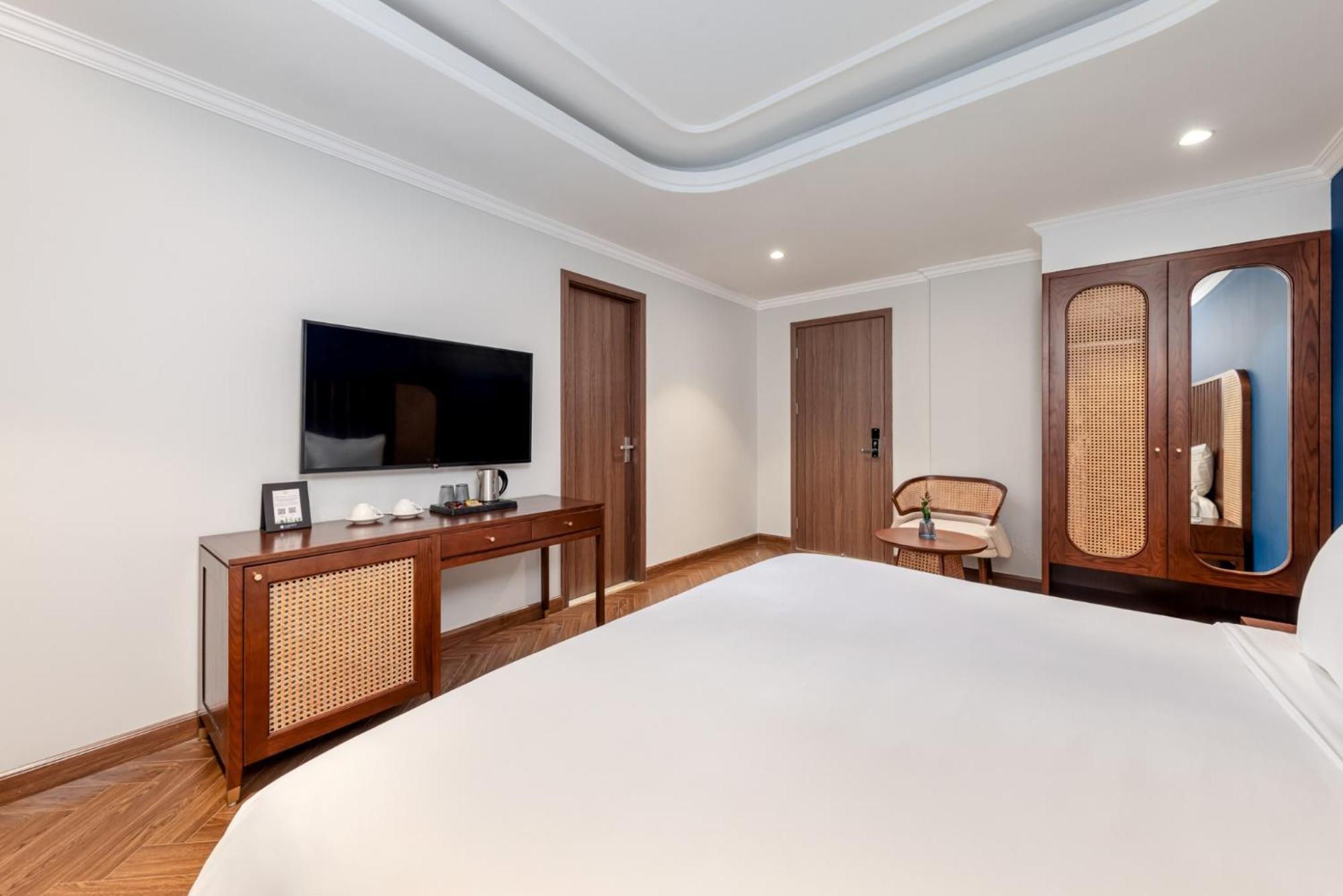 La Siesta Classic Hang Thung Hanoi Buitenkant foto Deluxe Room